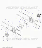 SUSPENSION, PORTAPACCHI POSTERIORE
