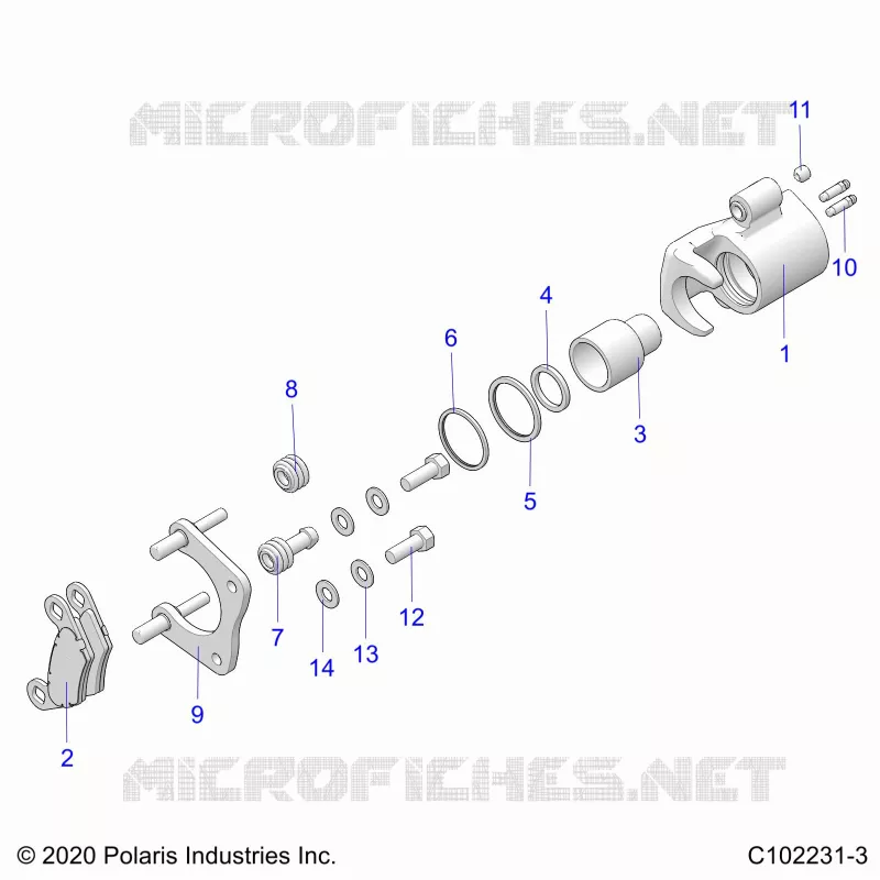 BRAKES, BRAKE PINZA FRENO POSTERIORE