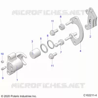 BRAKES, PINZA FRENO POSTERIORE