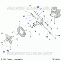 SUSPENSION, PORTAPACCHI POSTERIORE