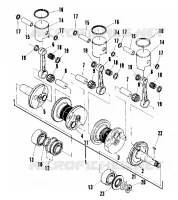 PISTON AND ALBERO MOTORE (600 AND 600 LE) (4910941094036A)