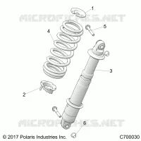 SOSPENSIONE POSTERIORE SHOCK MOUNTING