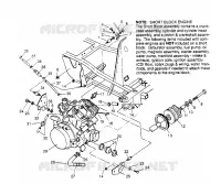 MONTAGGIO DEL MOTORE Sportsman 4x4 W958040 (4930403040A010)