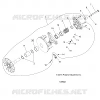 TRASMISSIONE, PRIMARY CLUTCH