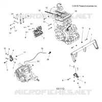 ENGINE, MONTAGGIO DEL MOTORE