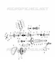 SCATOLA DEGLI INGRANAGGI (INTERNAL COMPONENTS)