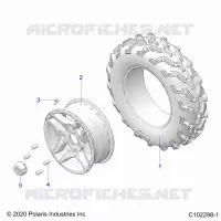 RUOTAS, FRONT TIRE
