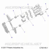BRAKES, PINZA POSTERIORE