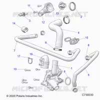 MOTORE, WATERPUMP AND BYPASS