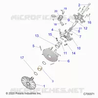 TRASMISSIONE, PRIMARY CLUTCH