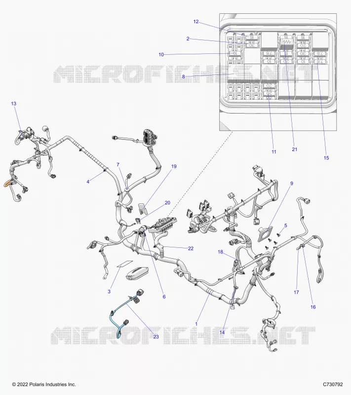 ELETTRICO, WIRE HARNESS