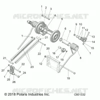 SUSPENSION, POSTERIORE COPPIA ARM
