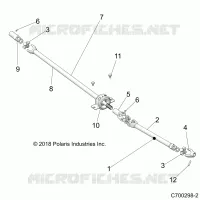 TRASMISSIONE, FRONT PROP SHAFT