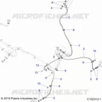 LINEE FRENO, FRONT