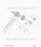 SUSPENSION, POSTERIORE COPPIA ARM