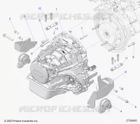 TRASMISSIONE, TRANSMISSION MOUNTING