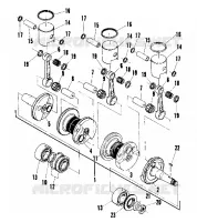 PISTON AND ALBERO MOTORE (600 AND 600 LE) (4910941094036A)