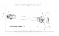DRIVE TRAIN, FRONT PROP ALBERO
