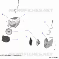 ELETTRICO, AUDIO, FRONT SPEAKER