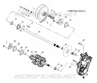 TRASMISSIONE, ALBERO DI TRASMISSIONEand JACKSHAFT