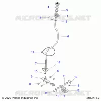 BRAKES, BRAKE PEDAL AND CILINDRO PRINCIPALE