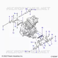 MOTORE, MOUNTING &amp; LONG BLOCK