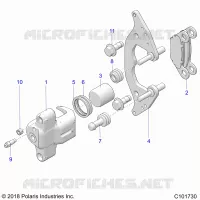 FRENO ANTERIORE CALIPER