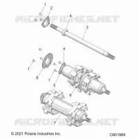 DRIVE TRAIN, JACKSHAFT AND ALBERO DI TRASMISSIONE