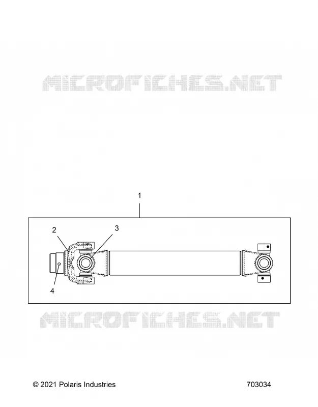 TRASMISSIONE, PROP SHAFT,REAR