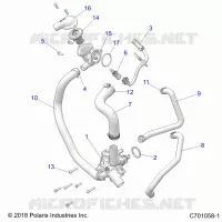 MOTORE, WATERPUMP AND BYPASS