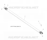 DRIVE TRAIN, FRONT PROP ALBERO