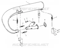 IMPIANTO DI SCARICO 500 CARB 0952764 (4929192919C002)