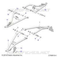 SOSPENSIONI ANTERIORI CONTROL ARMS