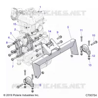 ENGINE, MONTAGGIO DEL MOTORE