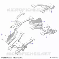 SOSPENSIONE POSTERIORE CONTROL ARMS
