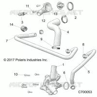 MOTORE, WATERPUMP AND BYPASS