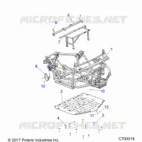 CHASSIS, MAIN FRAME AND SCIARED PLATES