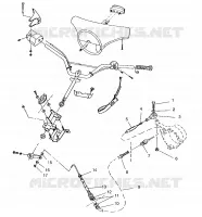 INSIEME DELLO STERZO SL 750 B954070 (4930523052A014)