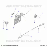 ELETTRICO, TURN SIGNALS, HORN, AND LICENSE PLATE LIGHT