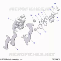 FRENO ANTERIORE CALIPER