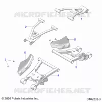SOSPENSIONE POSTERIORE CONTROL ARMS