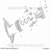 FRENO ANTERIORE CALIPER