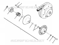 FRIZIONE DRIVEN ASSEMBLY Trail Boss