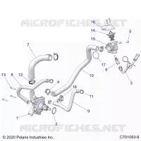 MOTORE, WATERPUMP AND BYPASS