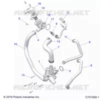 MOTORE, WATERPUMP AND BYPASS