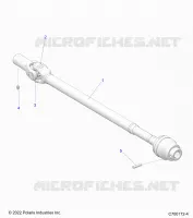 TRASMISSIONE, FRONT PROP SHAFT