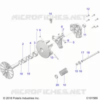 TRASMISSIONE, PRIMARY CLUTCH