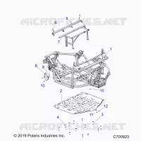 CHASSIS, MAIN FRAME AND SCIARED PLATES