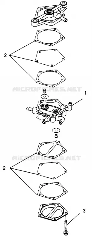 POMPA DI BENZINA 600 XCR SP 0965677 and EUROPEAN 600 XCR SP E965677 (4932063206D001)