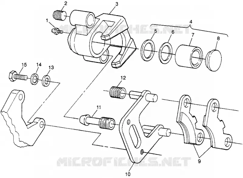 FRONT FRENO XPLORER 400L W97CC38C (4939753975B007)